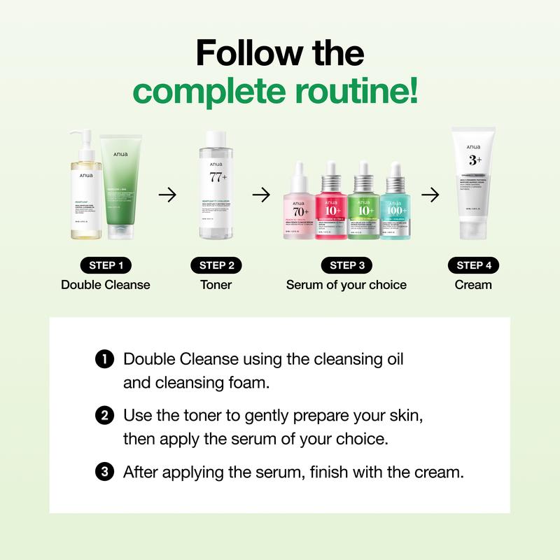 Korean Anua Glow SkinCare Set (10 pcs)™