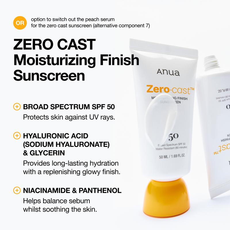 Korean Anua Glow SkinCare Set (10 pcs)™