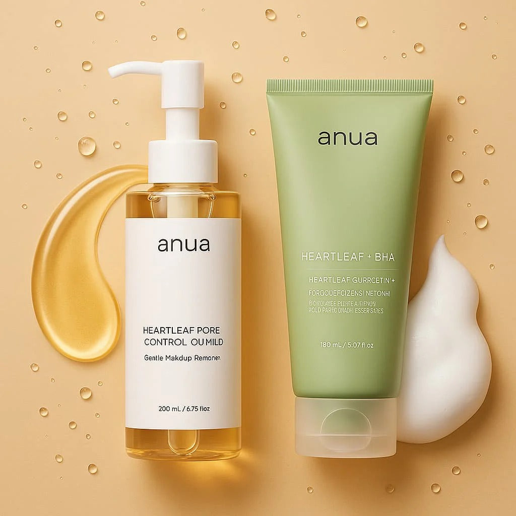 Korean Anua Glow Skincare Set | 5 Essentials